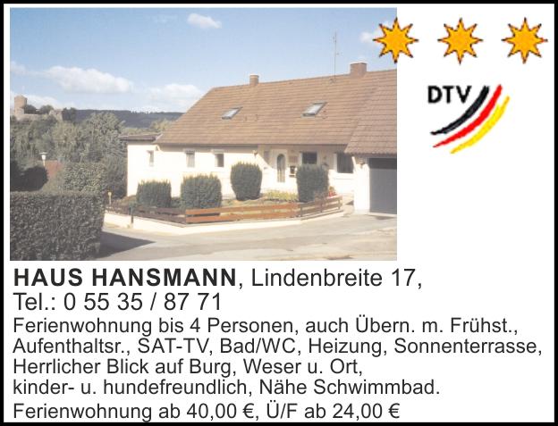 Haus Hansmann