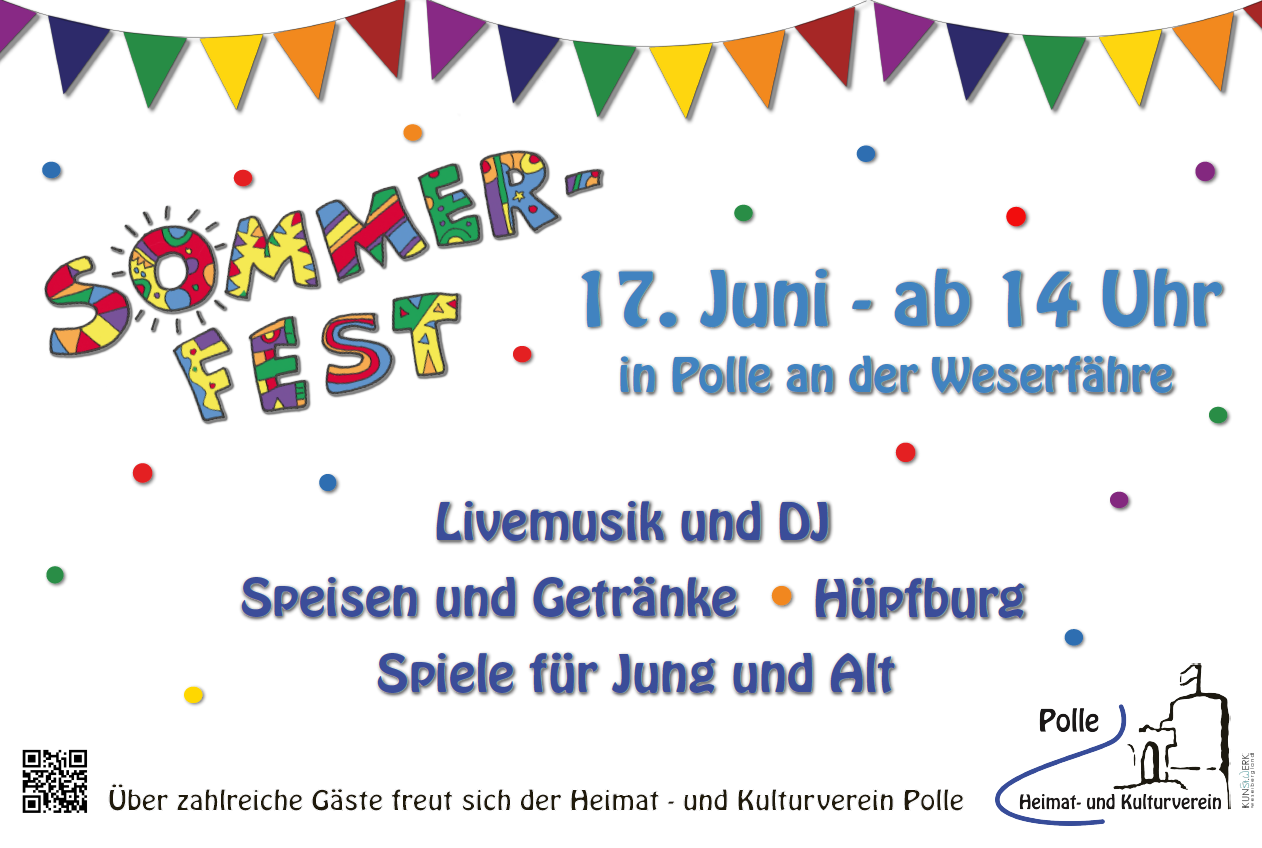 Sommerfest in Polle an der Weser am 17.6.2023