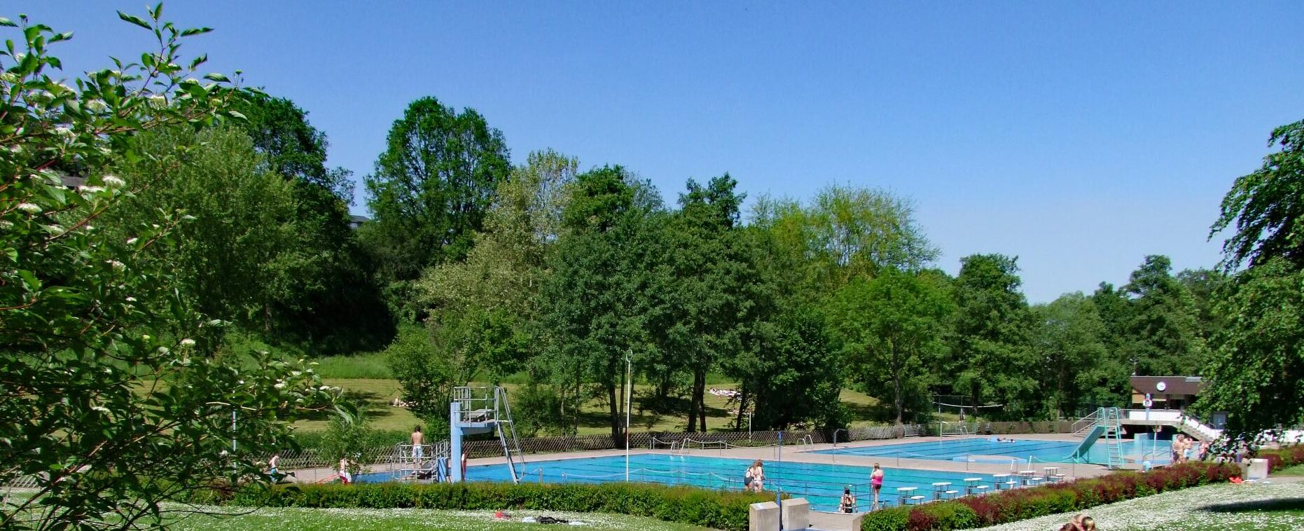 Arbeitseinsatz Freibad