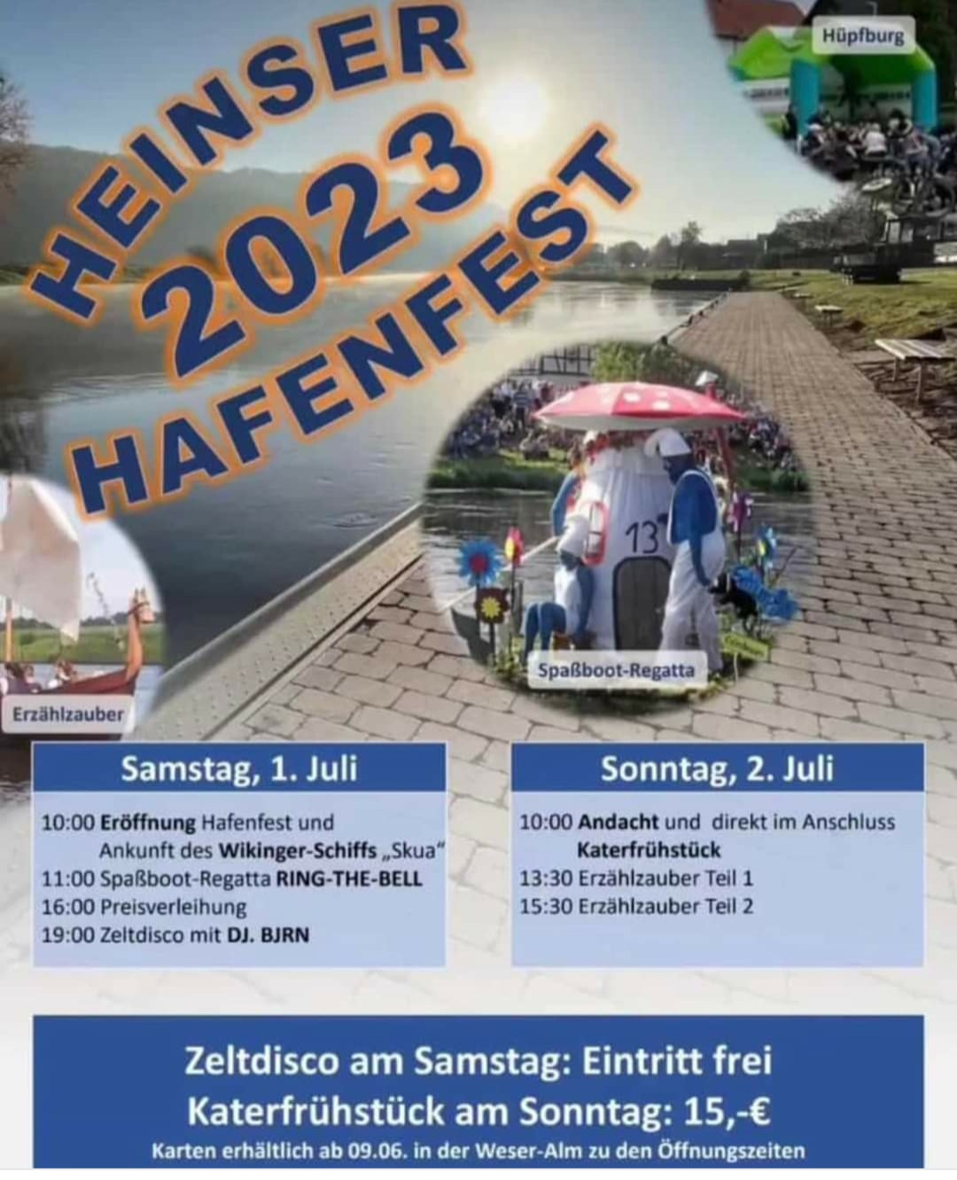 Heinser Hafenfest 2023 (Ring the Bell)