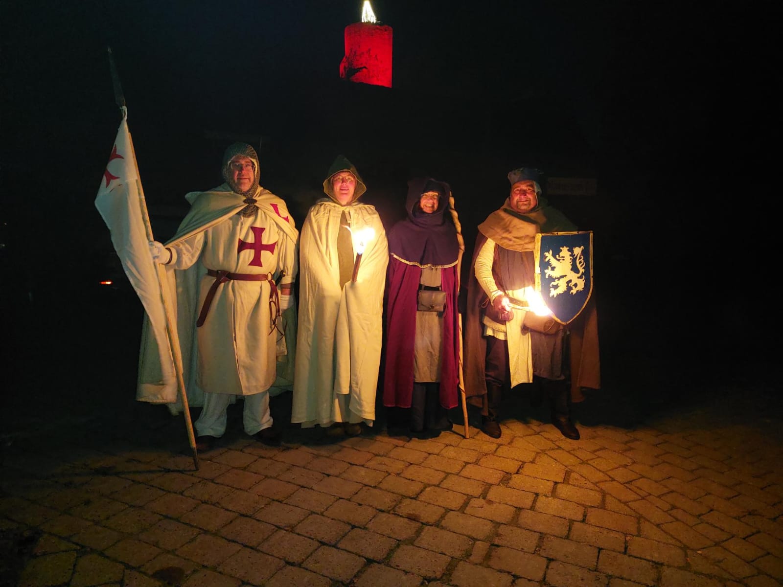 Nachtwächter-Rundgang auf der Burg Polle