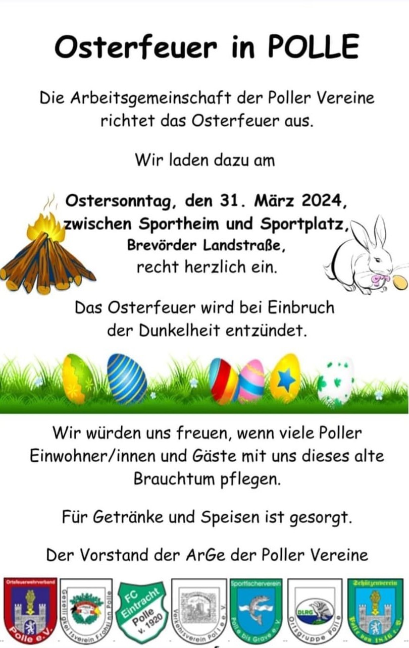 Osterfeuer 2024
