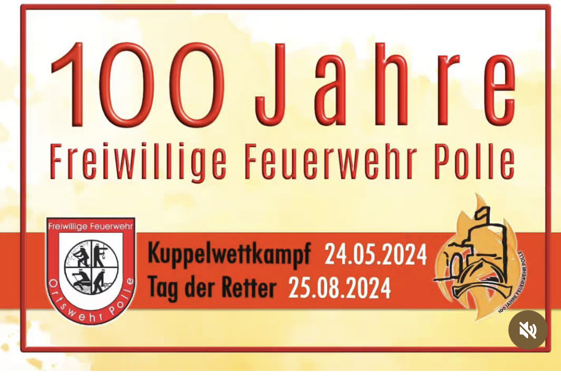 100 Jahre Feuerwehr – Kuppelwettbewerb