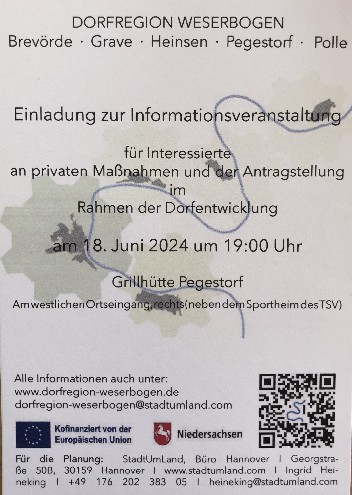 DORFREGION WESERBOGEN – Infoveranstaltung