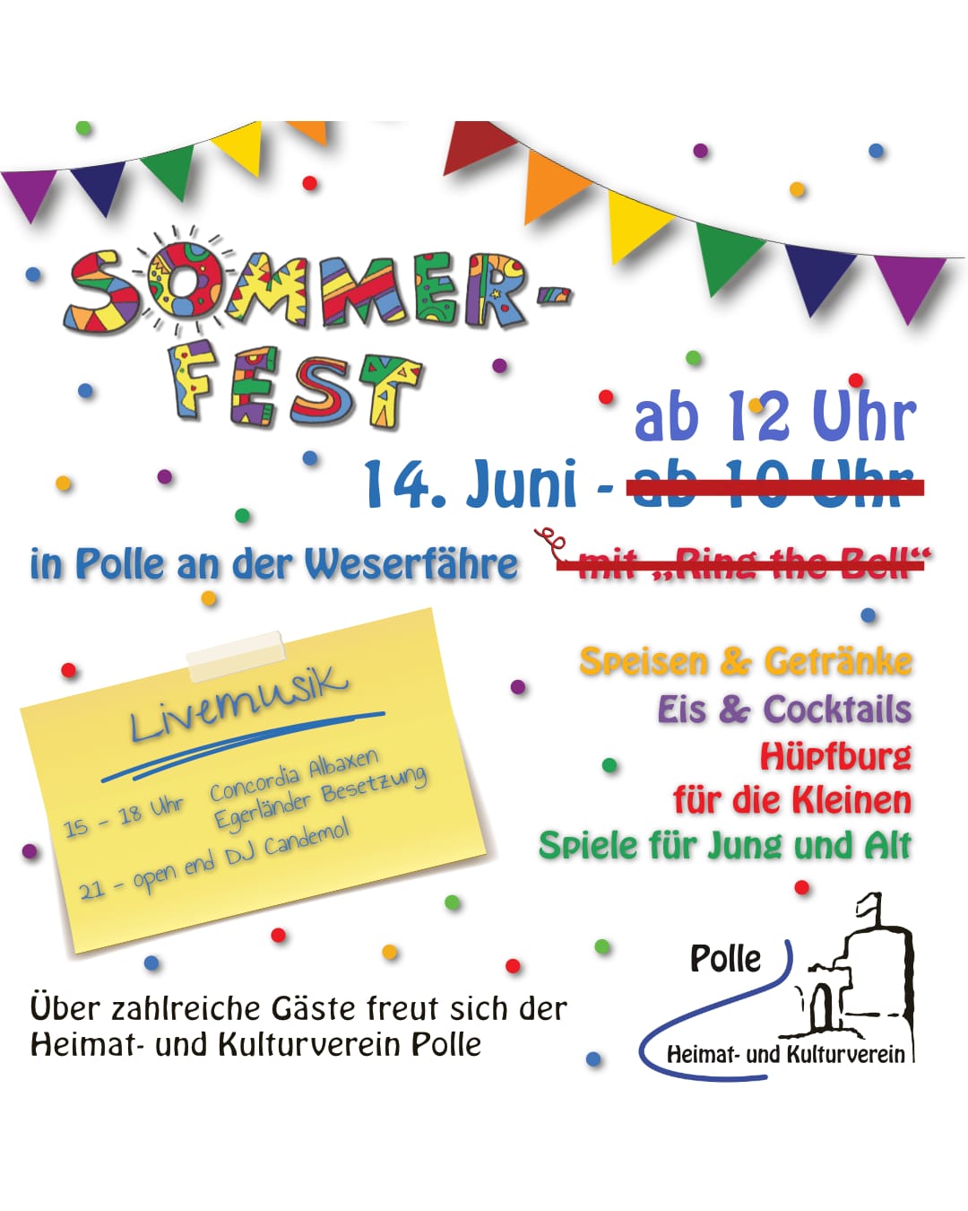 Sommerfest 2025 in Polle an der Weser